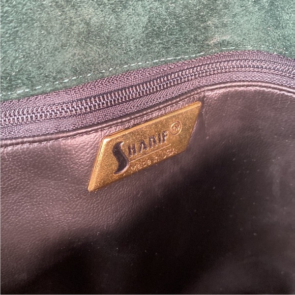 Sharif vintage Multi-color Patchwork Textured Leather Bag - Picture 8 of 12